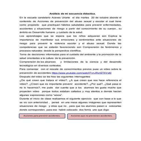 Análisis de mi secuencia didactica2