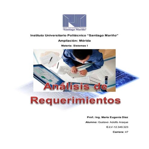 Análisis de requerimientos