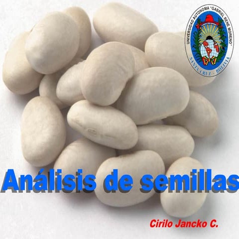 Análisis de semillas