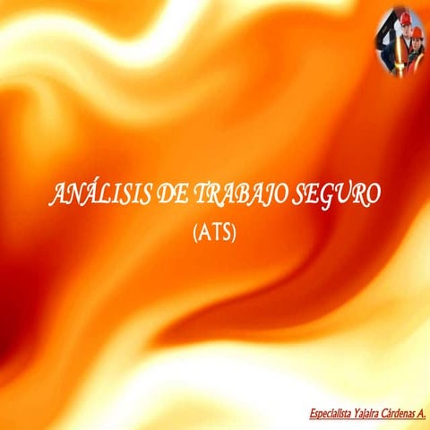 ANÁLISIS DE TRABAJO SEGURO