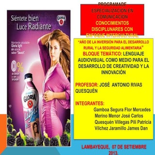 Análisis  de un texto publicitario