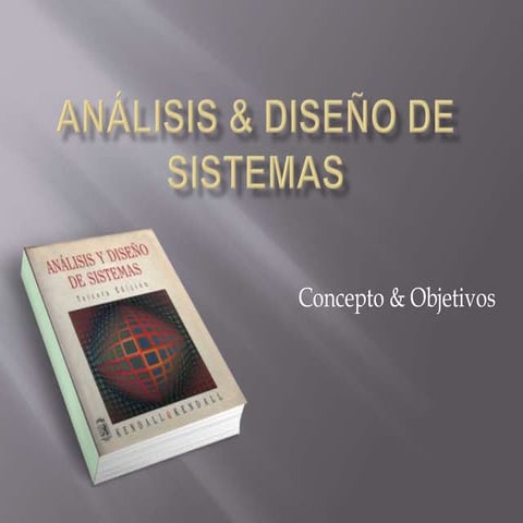 Análisis & diseño de sistemas