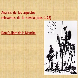 Análisis Don Quijote (caps. 1 22)