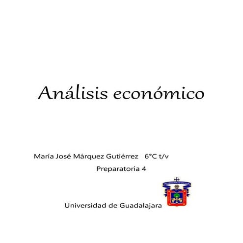Análisis económico relacion de la economia