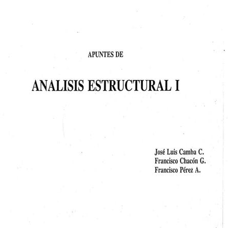 Análisis estructural camba ocr