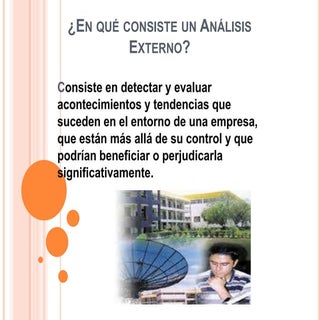 Análisis  externo