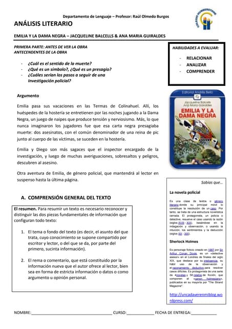 Emilia Y La Dama Negra Pdf Descargar