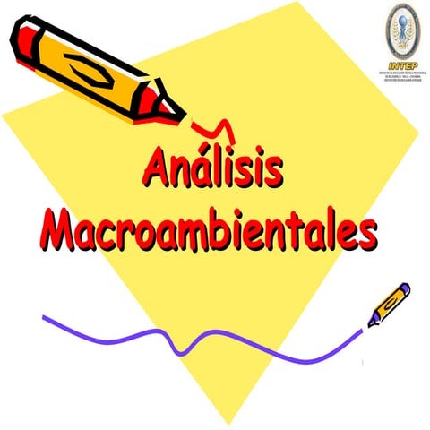 Análisis macroambientales
