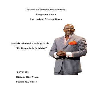  "En Busca de la Felicidad"