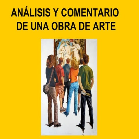 Análisis y comentario