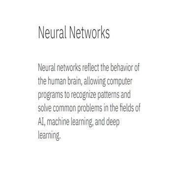 ANN-intro, case studies and types and details