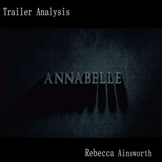Annabelle analysis   
