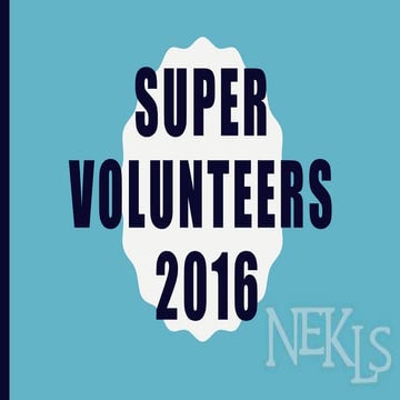 Anna foote   super volunteers presentation