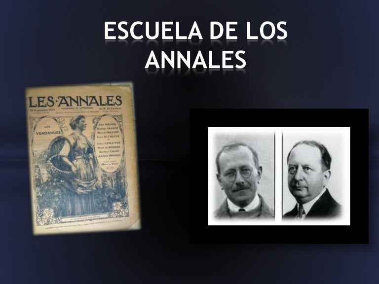 Corriente Historiográfica de los Annales Corriente Historiográfica de los Annales