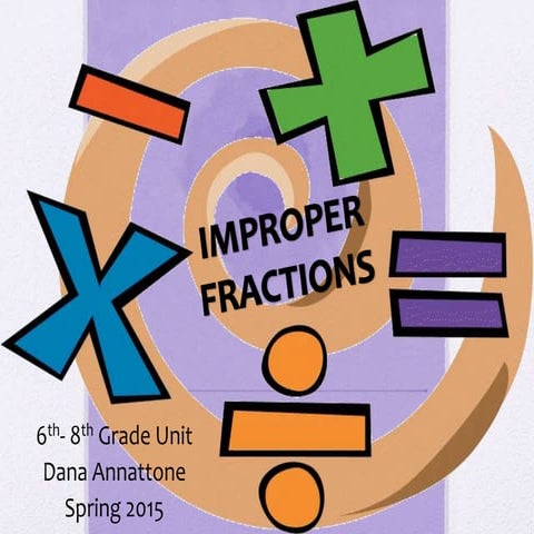 Improper Fractions