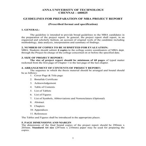Anna university project guidelines (1)