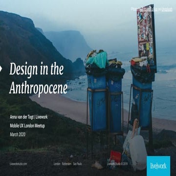 Design in the Anthropocene