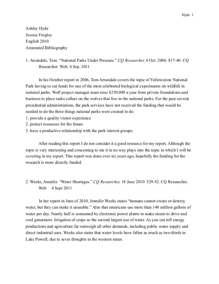 Annotated bibliography generator image