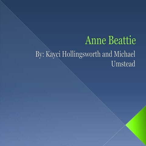 Anne Beattie