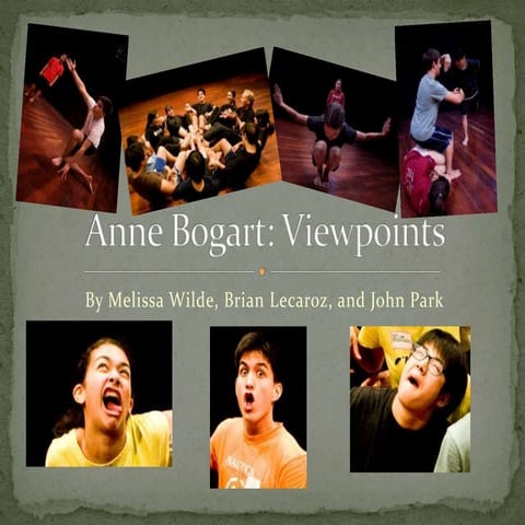 Anne Bogart's Viewpoints