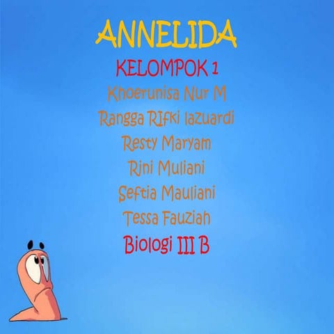 PPT ANNELIDA