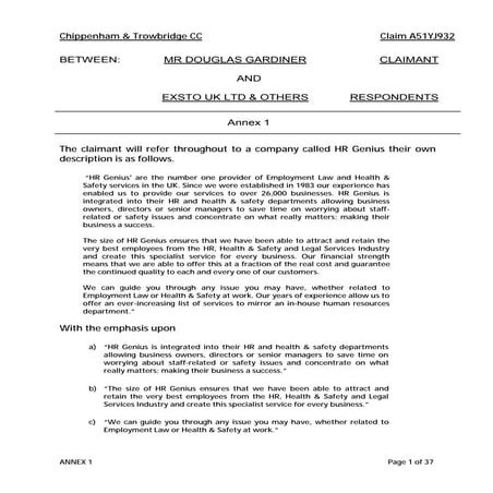 Case management order | PDF