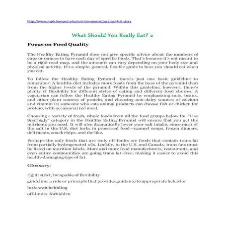 Annex 5 what should you really eat 2