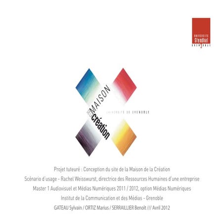 Scénario d&rsquo;usage d&rsquo;une institution // Concept &quot;Cu3&quot; // ...