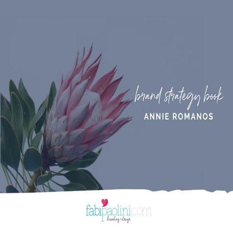 Annie Romanos | Brand Strategy Book