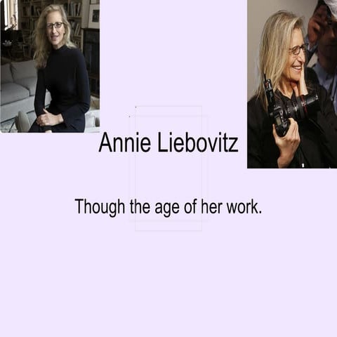 Annie leibovitz's work