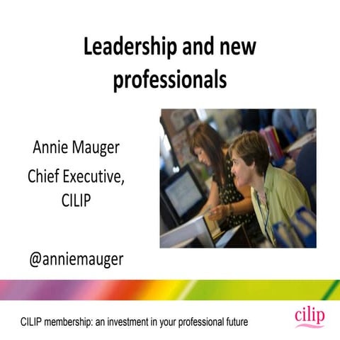CILIP Membership 2021 presentation | PPTX