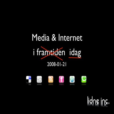 Annika Lidne: Föreläsning FoJo 2008-01-21