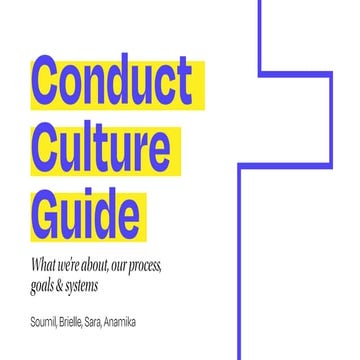 Conduct Culture Guide