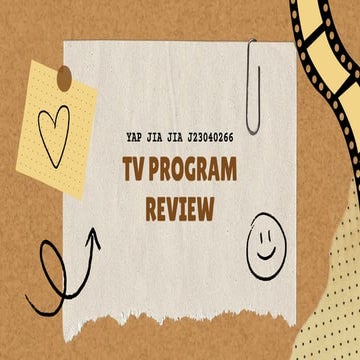 tv review  entertainment for  asian reality