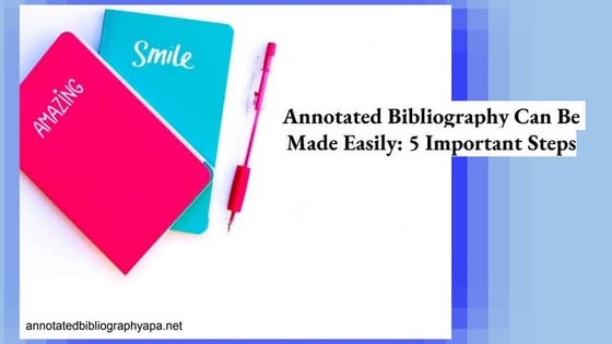 Using Annotated Bibliography APA Generator | PPT