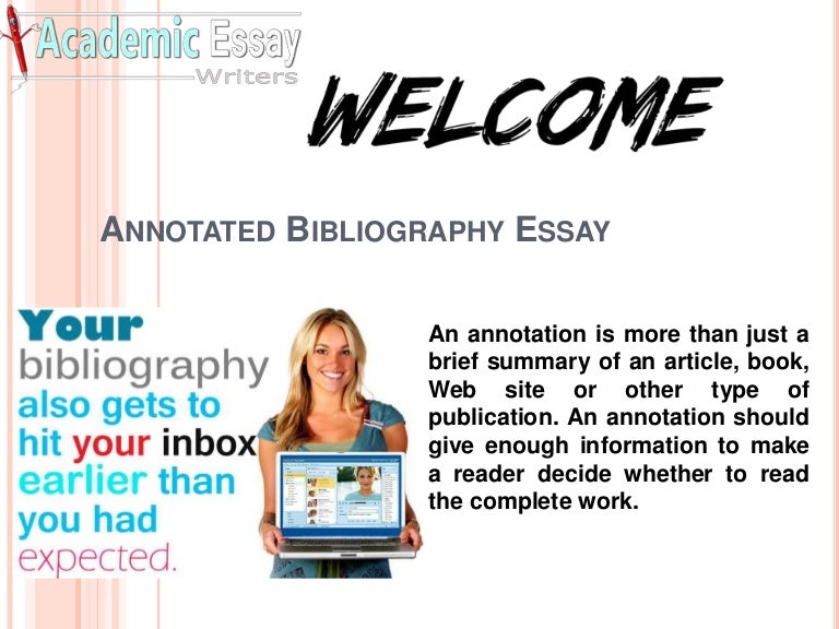 Dissertation annotated bibliography