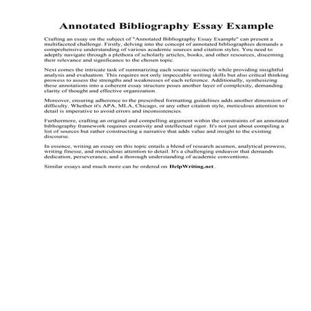 Annotated Bibliography Essay Example.pdf