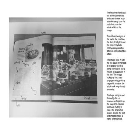 Annotation of magazine articles