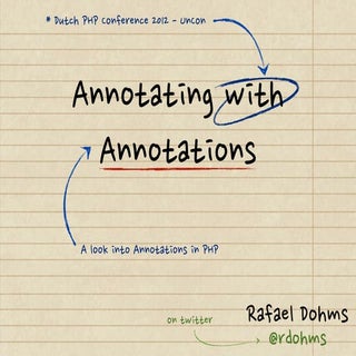 Annotating with Annotations - DPC U...