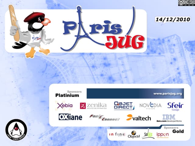 Conférence sur les annotations Java par Olivier Croisier (Zenika) au Paris JUG