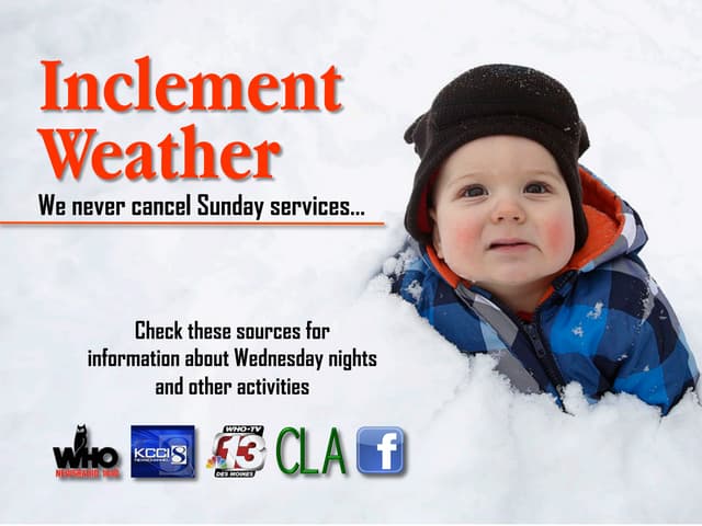 Announcements, 1/19/14