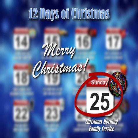 Announcements, 12/25/11