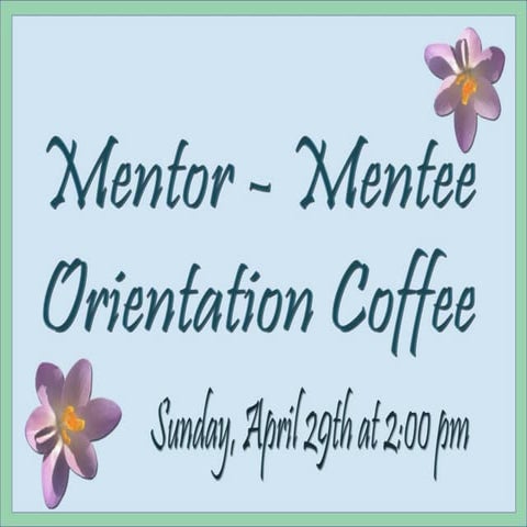 Announcements, 4/1/12