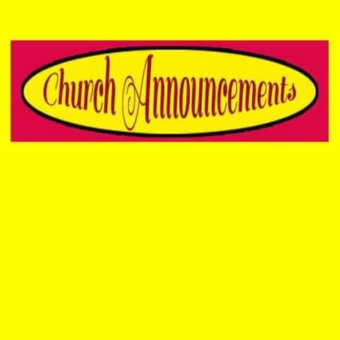 2016 April Announcements