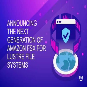 Announcing the next generation of amazon f sx for lustre file systems