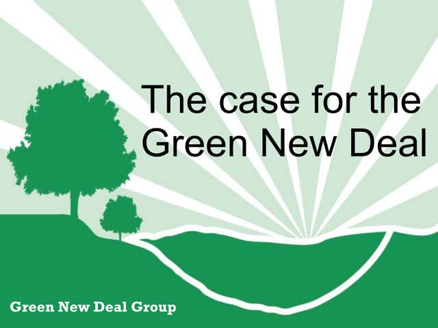 Ann Pettifor - Green New Deal