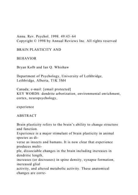 Annu. Rev. Psychol. 1998. 4943–64Copyright © 1998 by Annual.docx