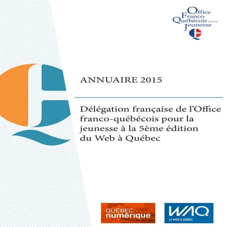 Annuaire de la délégation Française au WAQ 2015