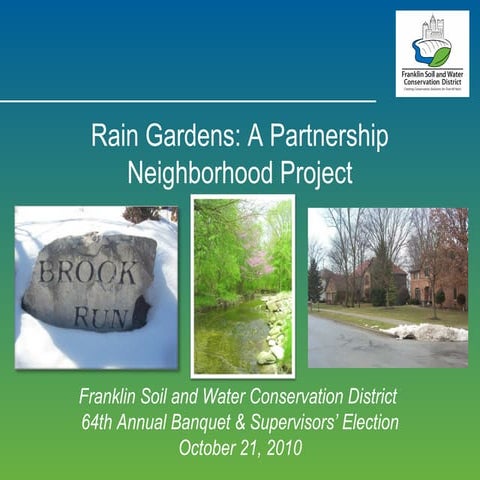 2010 Annual Banquet Presentation Stephanie Suter