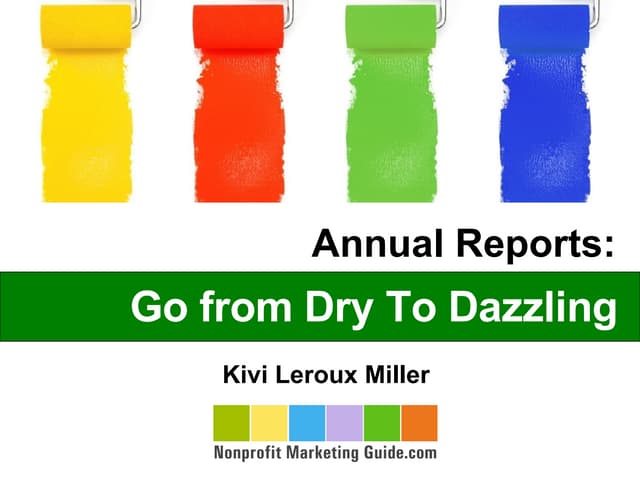 Nonprofit Annual Reports - Go From ...